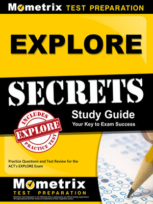 cover image of EXPLORE Secrets Study Guide